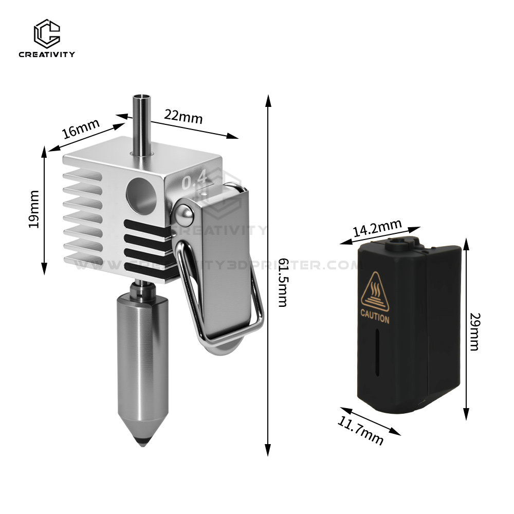Hotend Components for Creativity SPARKX i7